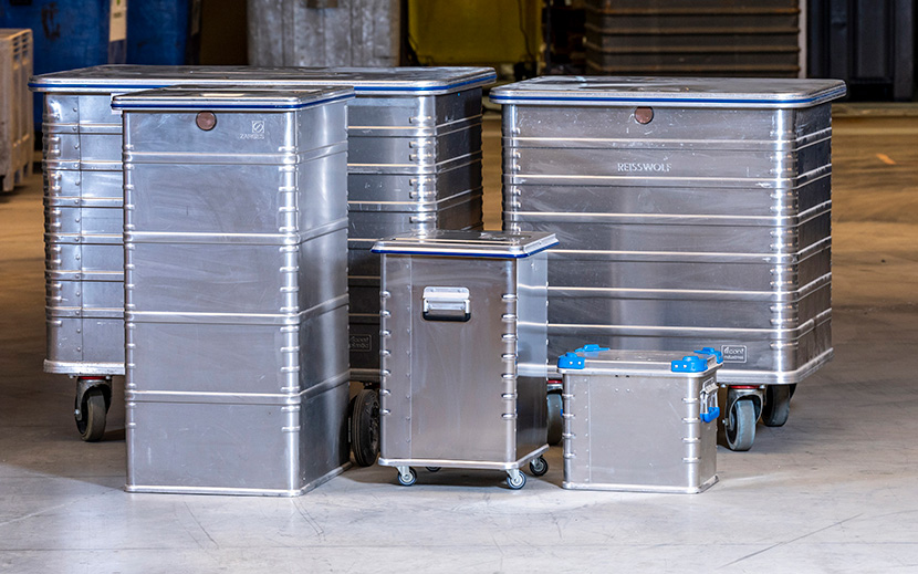 Containers voor vertrouwelijk papier van REISSWOLF